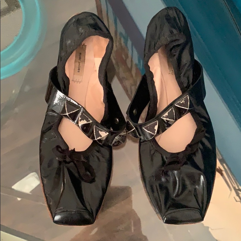 Marc Jacobs ballet flats with studded strap